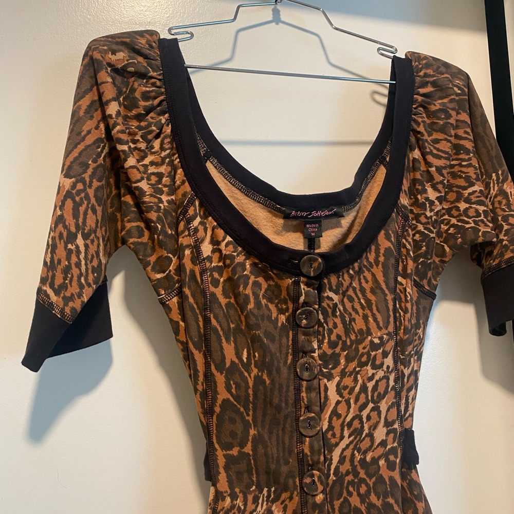 Betsey Johnson Animal Print Mini - image 5